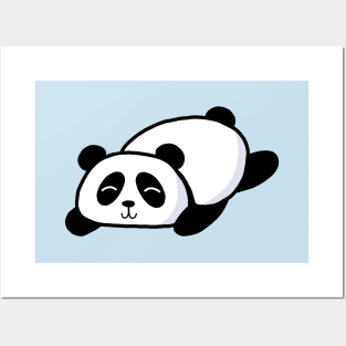 Sleepy Panda Posters and Art